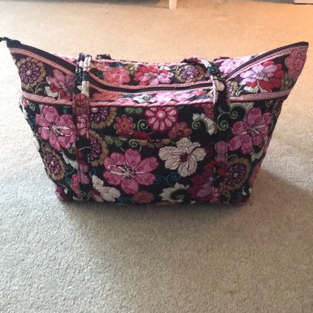 Vera Bradley Mod Floral Large Zip Travel Bag